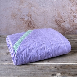 Κουβερλί Armon Lavender-Pistachio Nima King Size 240x260cm Microfiber