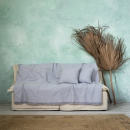 Ριχτάρι Kampo Grey Nima Διθέσιο 180x240cm Βαμβάκι-Πολυέστερ