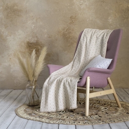 Ριχτάρι Imane Beige Nima Τριθέσιο 180x300cm Βαμβάκι-Πολυέστερ
