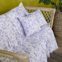 Ριχτάρι Juliette Lilac Nima Διθέσιο 180x240cm Βαμβάκι-Πολυέστερ
