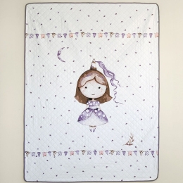 Κουβερλί Παιδικό Crown Princess Multi Nima Μονό 160x220cm Microfiber