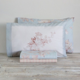 Μαξιλαροθήκες Klelia (Σετ 2τμχ) Ciel-Pink Nima 52 X 72 100% Βαμβάκι