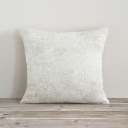 Μαξιλάρι Διακοσμητικό (Με Γέμιση) Seymour Ivory Nima 45X45 Βαμβάκι-Πολυέστερ