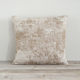 Μαξιλάρι Διακοσμητικό (Με Γέμιση) Seymour Latte Nima 45X45 Βαμβάκι-Πολυέστερ