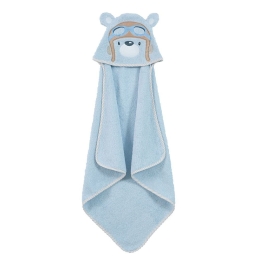 Κάπα Βρεφική Boy's World White-Blue Nima