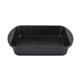 Ταψί Αντικολλητικό Magma 01-7256 45Χ30 Cm Μέταλλο Black Estia Αλουμίνιο