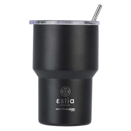 Ποτήρι - Θέρμος Save The Aegean 01-18443 400ml Midnight Black Estia