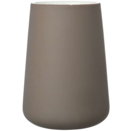 Ποτηροθήκη Fjord 02-19839 8,5x8,5x12,5cm Taupe Estia Κεραμικό,Πλαστικό