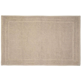 Πατάκι Μπάνιου Fjord 02-20064 Sand Estia 50 X 80 100% Βαμβάκι