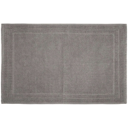 Πατάκι Μπάνιου Fjord 02-20071 Grey Estia 50 X 80 100% Βαμβάκι