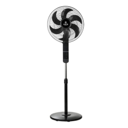 Ανεμιστήρας Δαπέδου Σε Σταντ Bow 06-21115 40cm 60w Black Estia