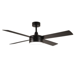 Ανεμιστήρας Οροφής Zephyrus 06-21214 132cm 70w Με Αντιστρέψιμα Πτερύγια Και Φως Black-Grey Estia Διάμετρος 132cm