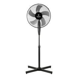 Ανεμιστήρας Δαπέδου Σε Σταντ Aeropulse 06-21481 106-120x40cm 50w Black Estia
