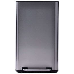 Κάδος Απορριμμάτων Cubic Soft Close 01-21948 36,2x33,5x62,1cm 30lt Inox Estia Ανοξείδωτο Ατσάλι