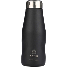 Ισοθερμικό Μπουκάλι Save The Aegean 01-22297 350ml Midnight Black Estia