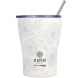 Ποτήρι - Θερμός Με Καλαμάκι Save The Aegean Terra Serenity 01-23034 350ml Multi Estia