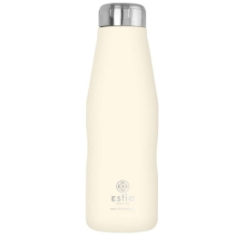 Ισοθερμικό Μπουκάλι Travel Flask 01-23430 Save Aegean 500Ml Ανοξείδωτο Ατσάλι Lily White Estia