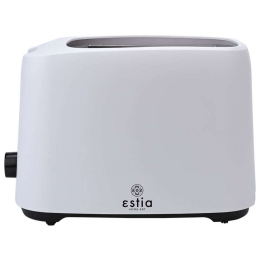 Φρυγανιέρα 2 Θέσεων Intense 06-24574 28,6x16x18,5cm 700W Luminus White Estia Πλαστικό