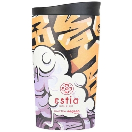 Ποτήρι - Θερμός Save The Aegean Graffiti Rhythm 01-25670 350ml Multi Estia