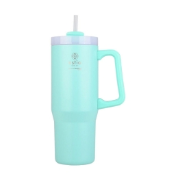 Θερμός Straw Tumbler XL Save The Aegean 01-28657 900ml Bermuda Green Estia