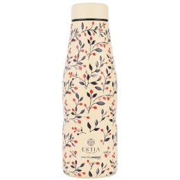 Μπουκάλι Θερμός Bloom Beige Save The Aegean 01-31558 500ml Beige-Multi Estia