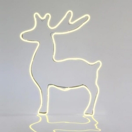 Φωτοσωλήνας Τάρανδος Led 600-23007 51x65cm 2700-3000K IP44 White