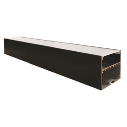 Γραμμικό Φωτιστικό Οροφής 145-56807 Led 50W 3000K 6000lm IP20 150x5x5,7cm Black Eurolamb