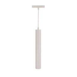 Φωτιστικό Ράγας Κρεμαστό 145-55086 10W 4000K 900lm IP20 Φ5,5x30cm White Eurolamb