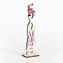 Χριστουγεννιάτικη Φιγούρα Xmas 600-45224 8x5x30cm Multi