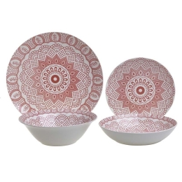 Σερβίτσιο 19 Τμχ. 6-60-043-0023 Πορσελάνινο Pink White Click 19 τμχ Πορσελάνη