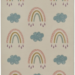Χαλί Yolo 70404 261 Beige-Multi Βιοκαρπέτ 160X230cm