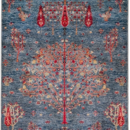 Χαλί Nomadian 5203 MLS Blue-Red Βιοκαρπέτ 80X150cm