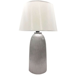 Φωτιστικό Επιτραπέζιο Argent 016237 Φ40,5x67cm E27 Silver-White