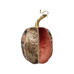 Χριστουγεννιάτικη Φιγούρα Pumpkin Brocade L 030261 11x11x18cm Multi