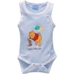 Εσώρουχο Αμάνικο Design 64 40-3792/64 Ciel-White Disney Baby Νο62/67 100% Βαμβάκι