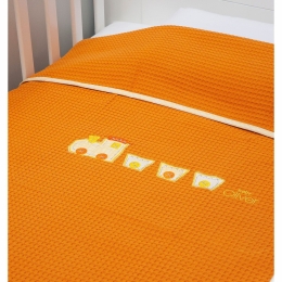 Κουβέρτα Βρεφική Πικέ Des.473 Baby Oliver Αγκαλιάς 80x100cm 100% Βαμβάκι