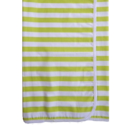 Πάνα Βρεφική Χασέ Des. 177 White - Green Baby Oliver 80x80cm 100% Βαμβάκι
