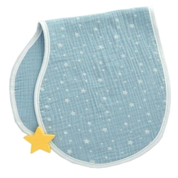 Πανάκι Ώµου Διπλής Όψης Σχ. 371 Muslin Ciel Baby Oliver 26x59cm