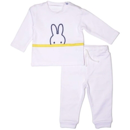 Σετ Φόρμας 2Τμχ. Design 60 48-8751-74/60 White Miffy Νο74/79 100% Βαμβάκι