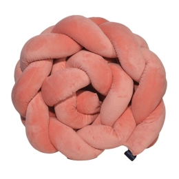 Πάντα - Πλεξούδα Κούνιας Βελουτέ Des.906 Coral Baby Oliver 20x200cm Πολυέστερ