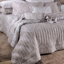 Παπλωματοθήκη ΣΧ.739 Σετ 3τμχ Beige Down Town King Size 250x260cm 100% Βαμβακοσατέν