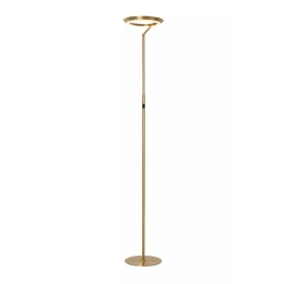 Φωτιστικό Δαπέδου Celeste 03745/24/02 28x174cm 21W LED 2700K Dimmable Gold Lucide