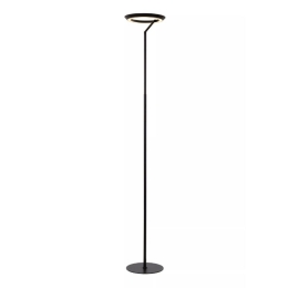 Φωτιστικό Δαπέδου Celeste 03745/24/30 28x174cm 21W LED 2700K Dimmable Black Lucide