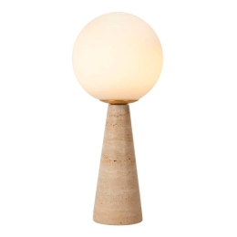 Φωτιστικό Επιτραπέζιο Evin 05551/01/61 20x46,7cm 1xE27 40W Beige Lucide