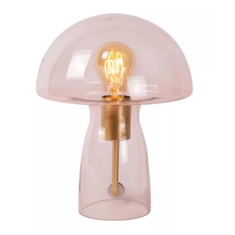 Φωτιστικό Επιτραπέζιο Fungo 10514/01/66 23x28cm 1xE27 60W Pink Lucide
