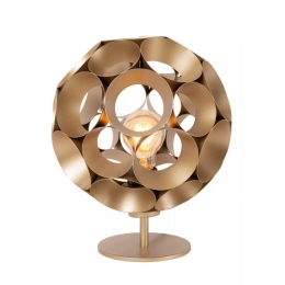 Φωτιστικό Επιτραπέζιο Hannelore 10523/01/02 25x29,2cm 1xE27 40W Gold Lucide