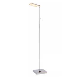 Φωτιστικό Δαπέδου Aaron 19730/10/11 20x134cm 12W LED 2700K Dimmable Chrome Lucide