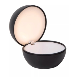 Φωτιστικό Επιτραπέζιο Clipper 27505/02/30 12x10,8cm 2,2W LED 2700K Black Lucide