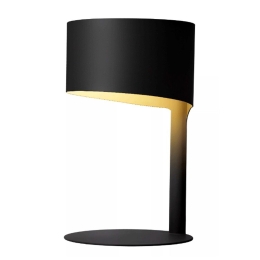 Φωτιστικό Επιτραπέζιο Knulle 45504/01/30 15x28,5cm 1xE14 40W Black Lucide