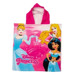 Πόντσο Θαλάσσης Quick Dry Disney Home Princess 24 Pink DimCol